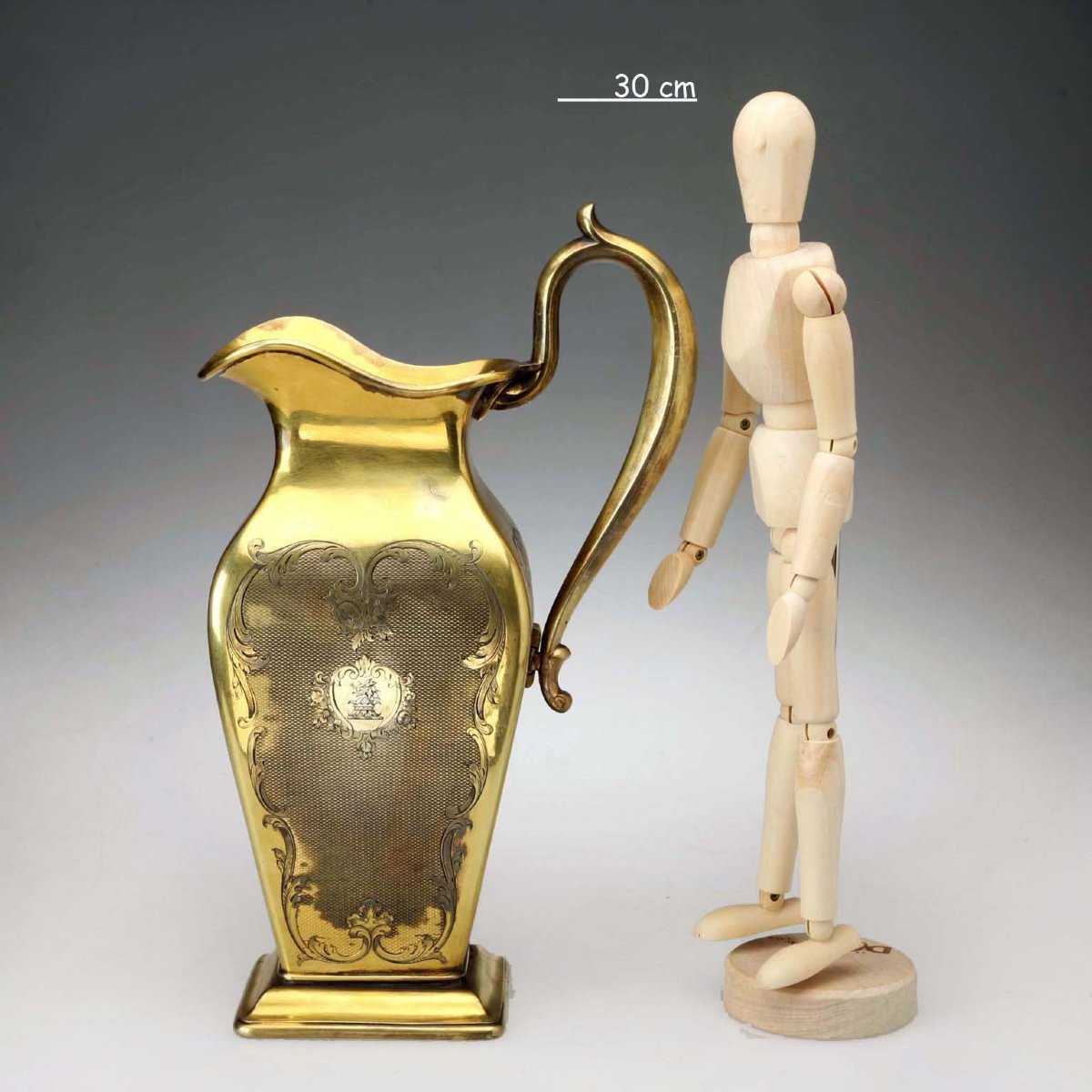 Brocca in Argento Vermeil Louis Ainé Aucoc Francia Seconda Metà '800-photo-2