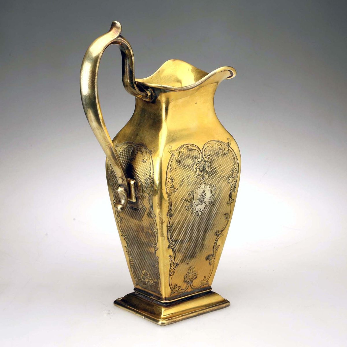 Brocca in Argento Vermeil Louis Ainé Aucoc Francia Seconda Metà '800-photo-4