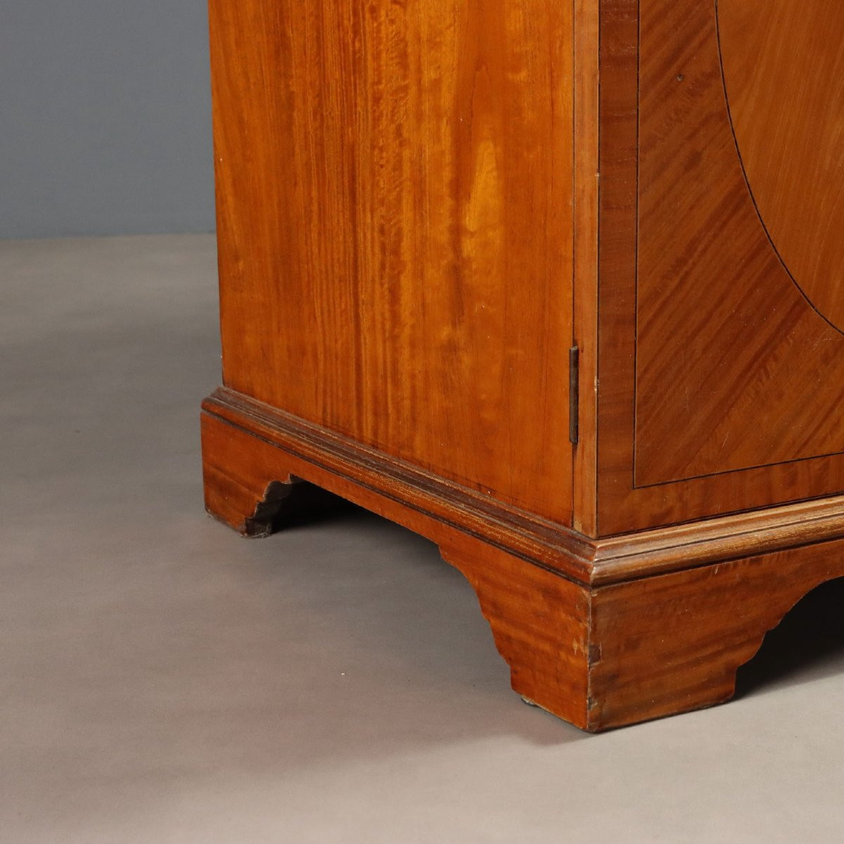 Libreria Inglese in Satinwood Inghilterra Fine XIX Secolo-photo-4