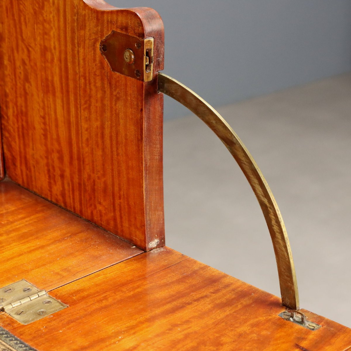 Libreria Inglese in Satinwood Inghilterra Fine XIX Secolo-photo-7