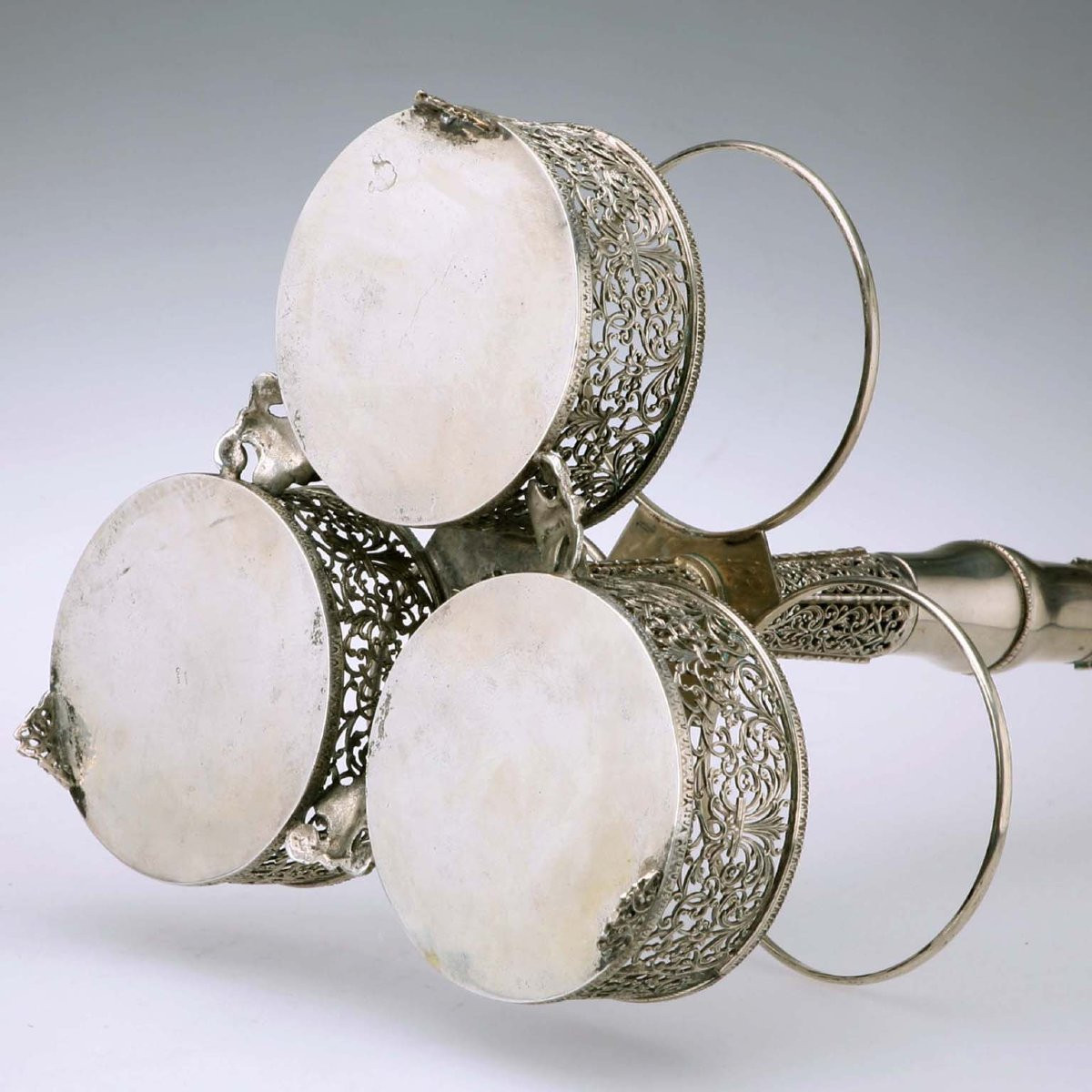 Portabottiglie in Argento Europa Primi '900-photo-2