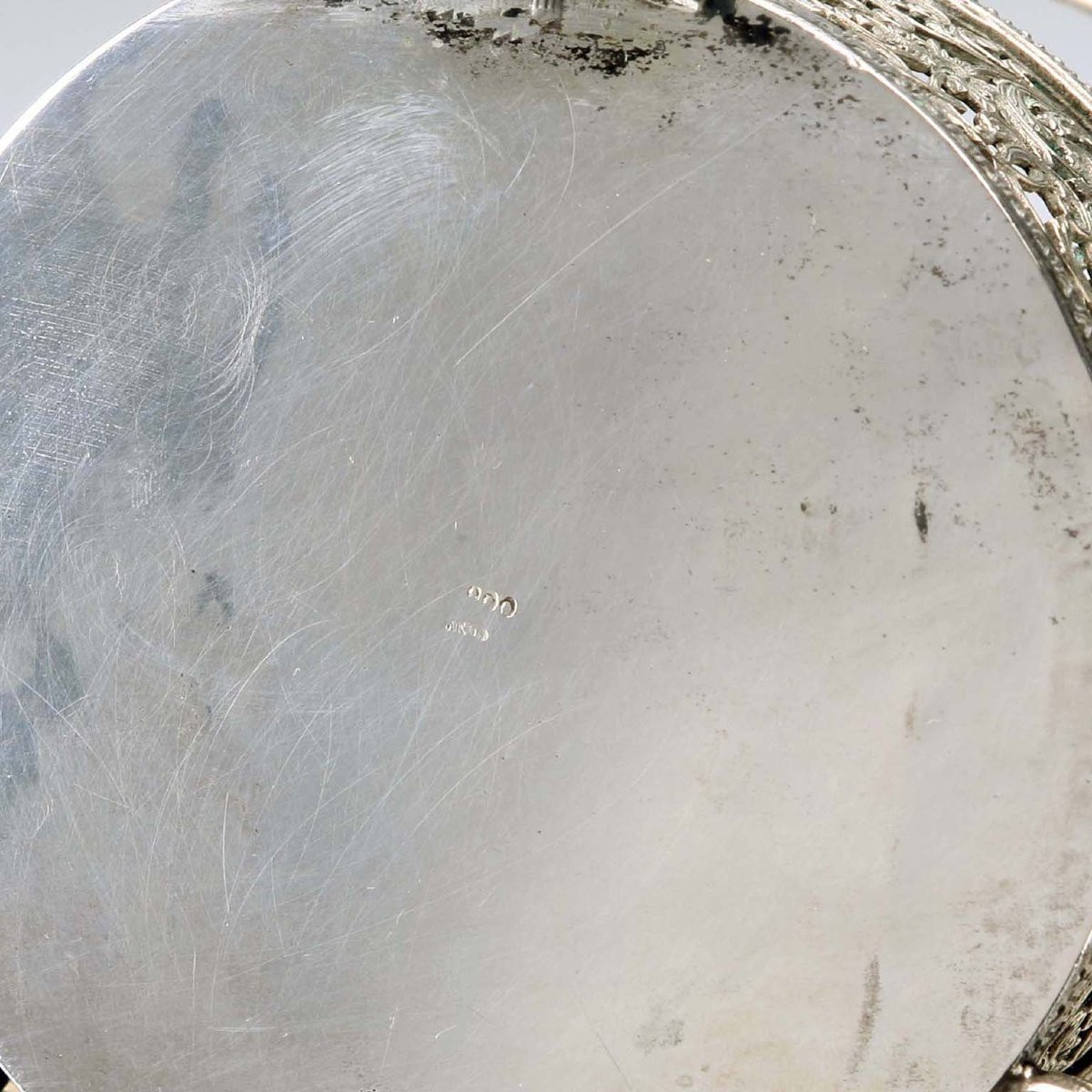 Portabottiglie in Argento Europa Primi '900-photo-7