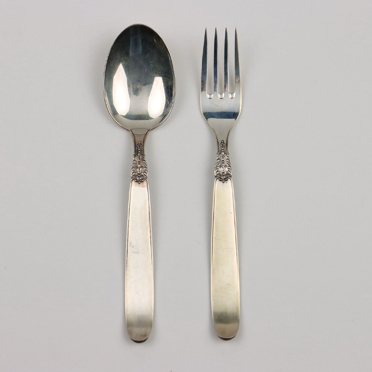 Servizio di Posate in Argento F.lli Calderoni Bologna Italia Prima Metà '900-photo-2