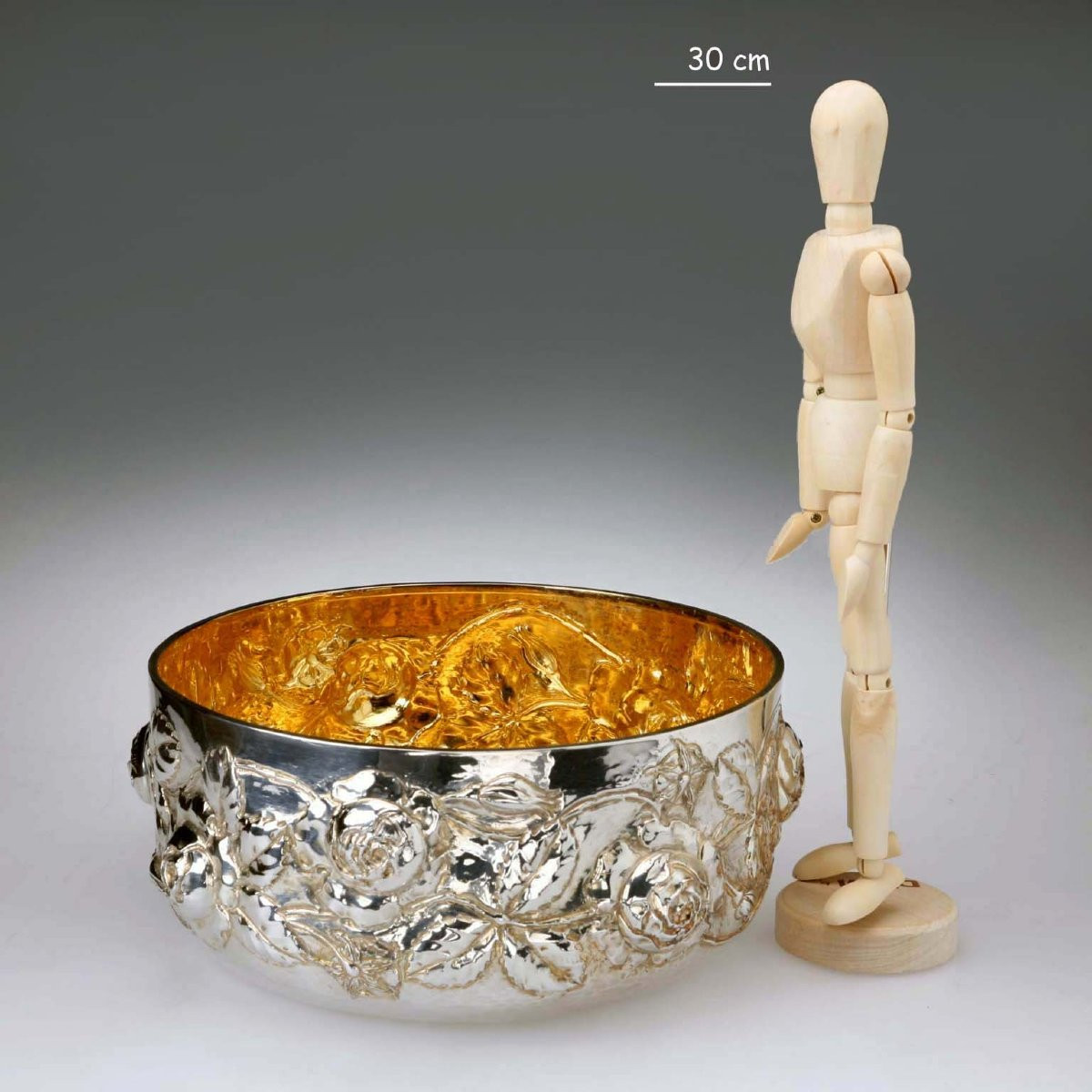 Portafrutta in Argento Manifattura Brandimarte Firenze Italia Seconda Metà '900-photo-2