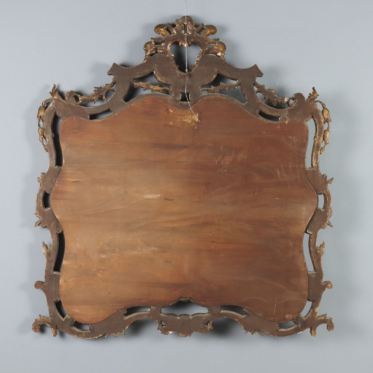 Specchiera in Legno Intagliato e Dorato Italia Inizio XX Secolo-photo-6