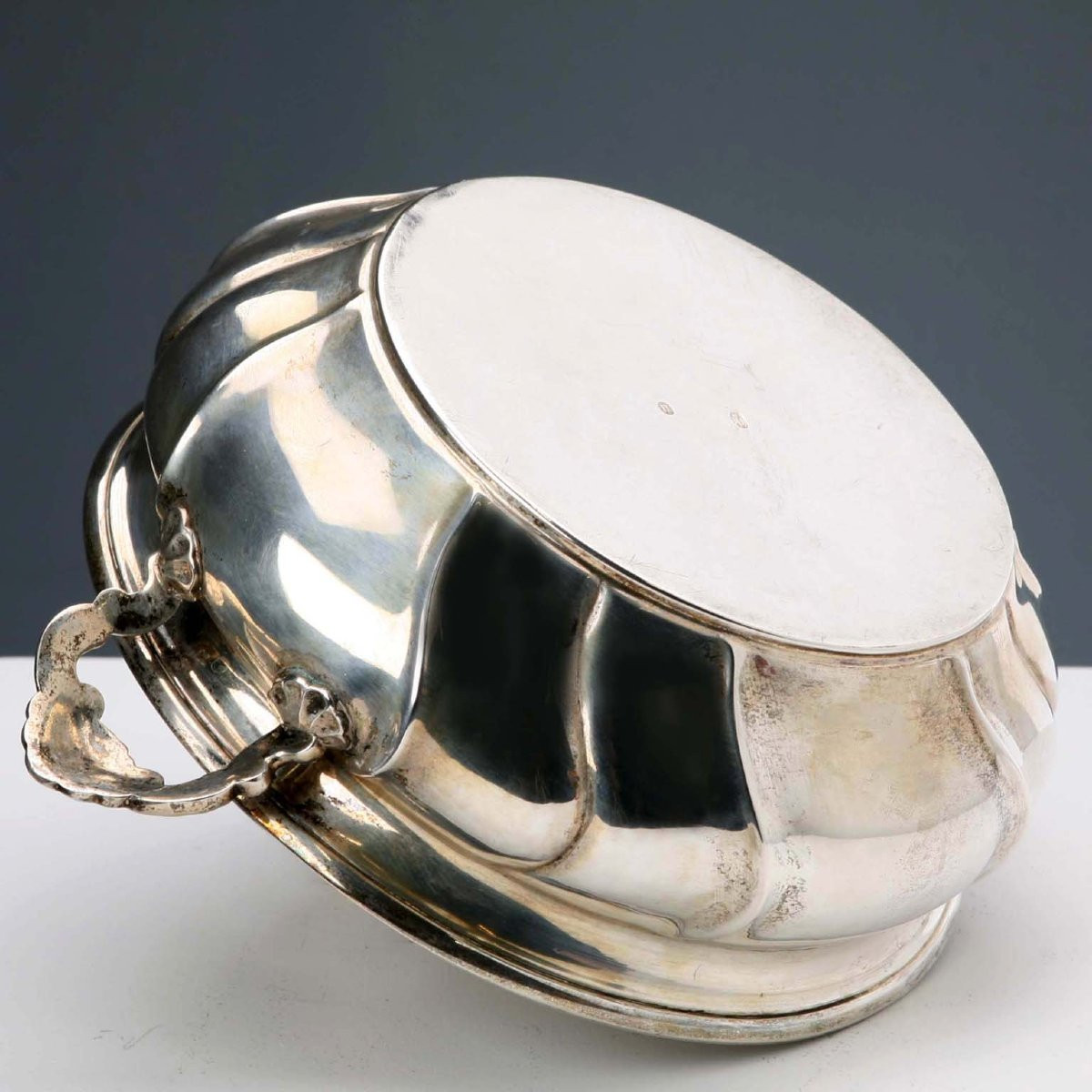 Legumiera in Argento Christian F. Heise Danimarca Fine '800 Primi '900-photo-1