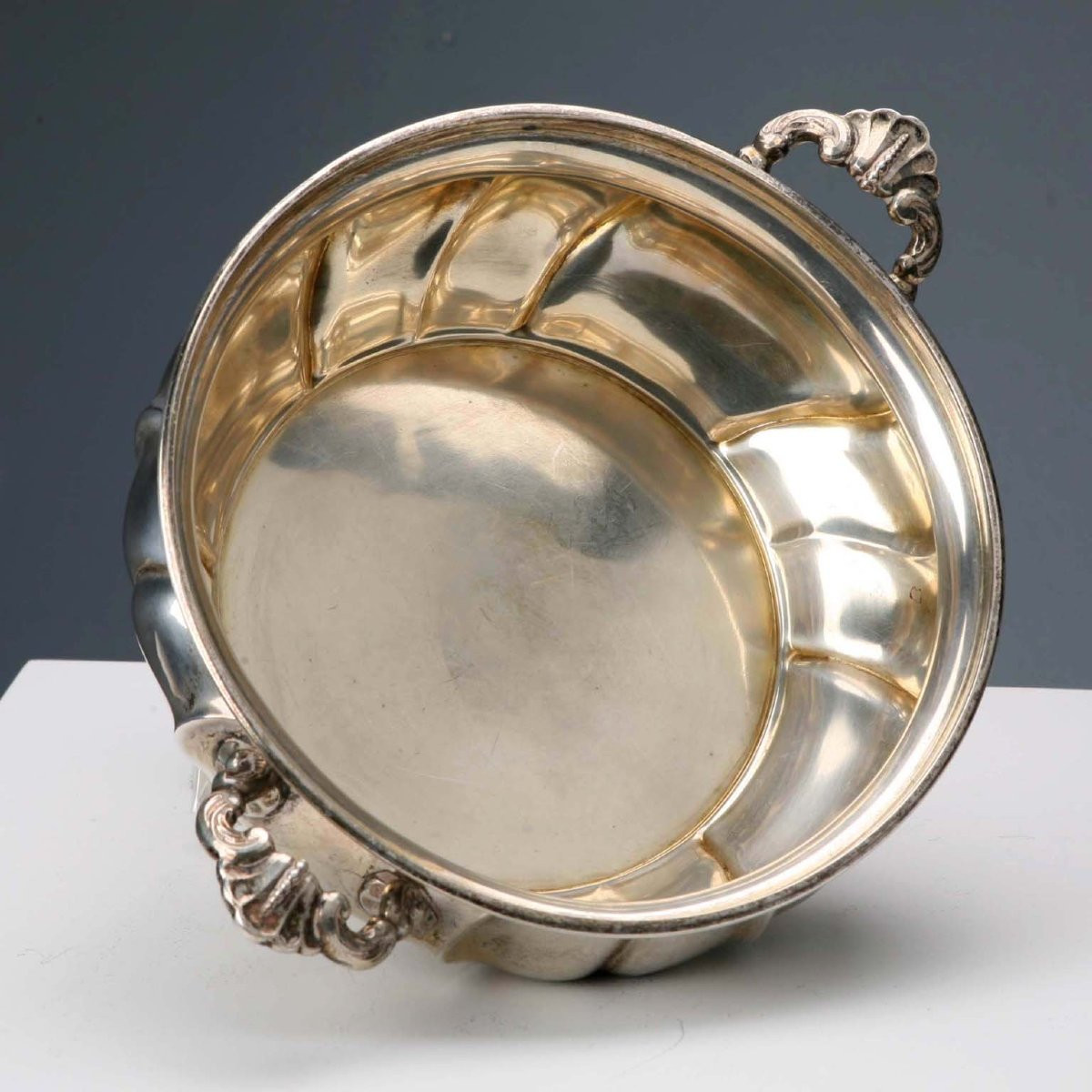 Legumiera in Argento Christian F. Heise Danimarca Fine '800 Primi '900-photo-3