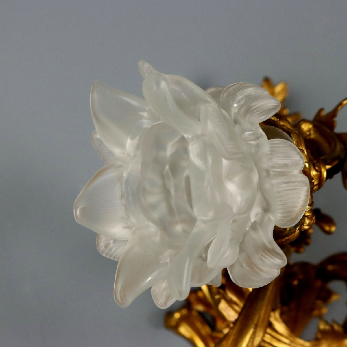 Coppia di Appliques in Bronzo dorato Italia Fine XIX Secolo-photo-4