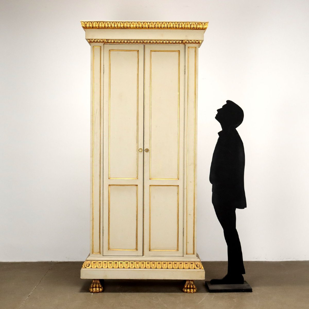 Armadio in Stile Neobarocco Italia Inizio XX Secolo-photo-2