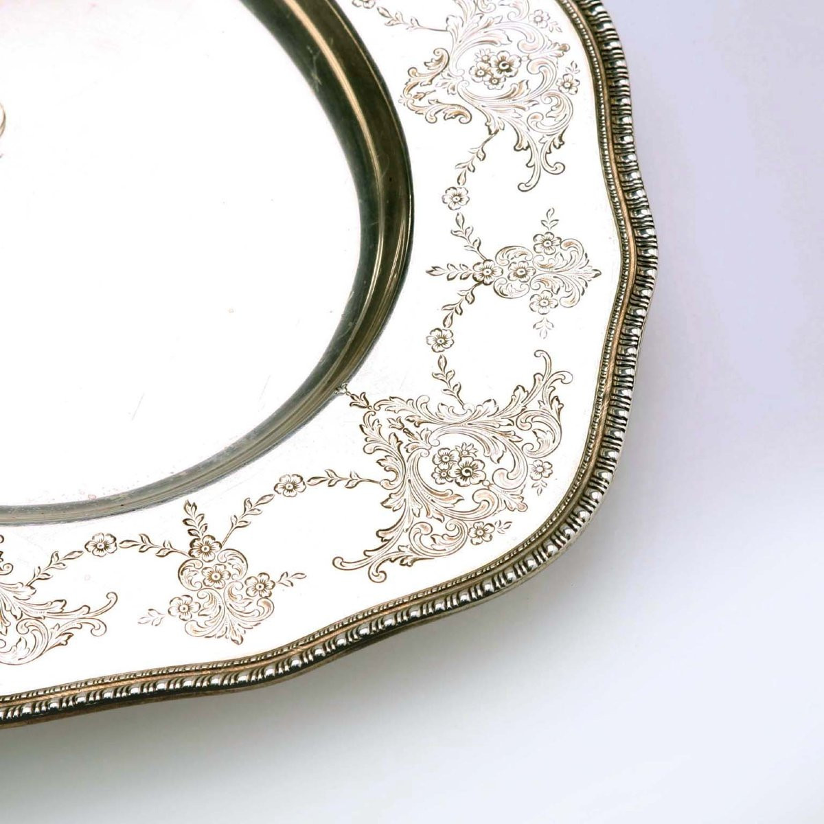 Vassoio in Argento Sterling Frank M. Whiting & Co U.S.A. Primi '900-photo-2