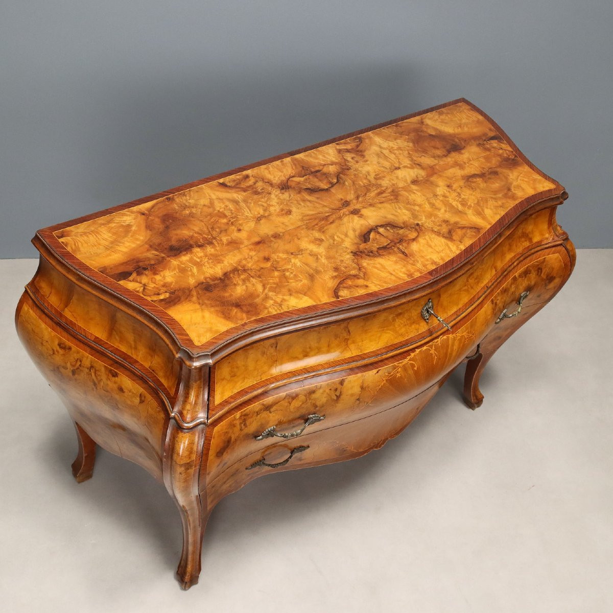 Cassettone in Stile Barocchetto Italia Inizio XX Secolo-photo-3