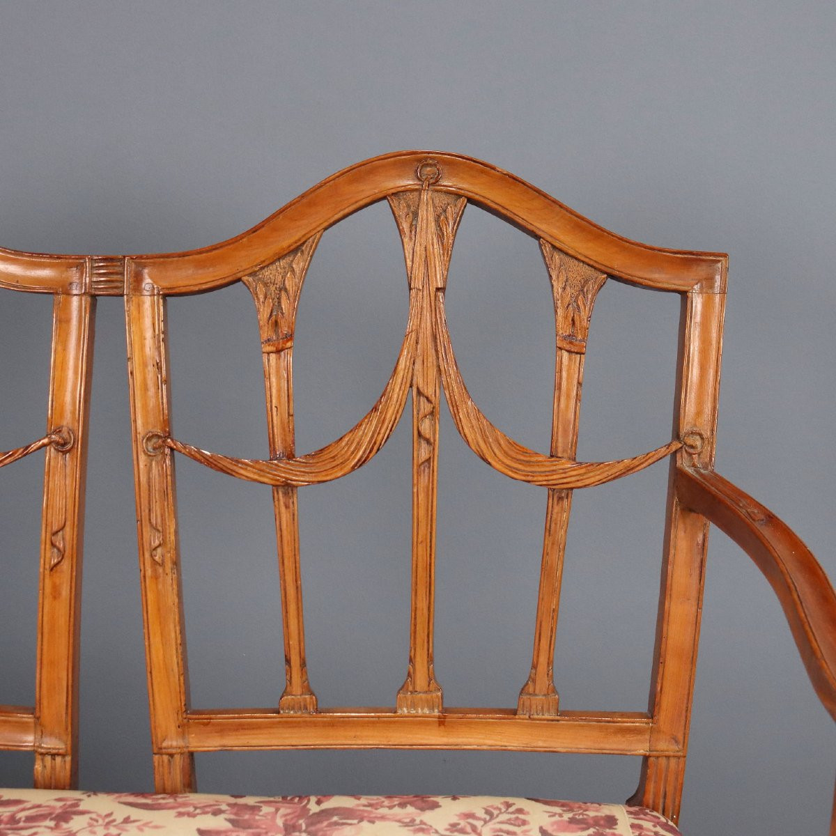 Divanetto 3 Posti Neoclassico Italia Inizio XIX Secolo-photo-1