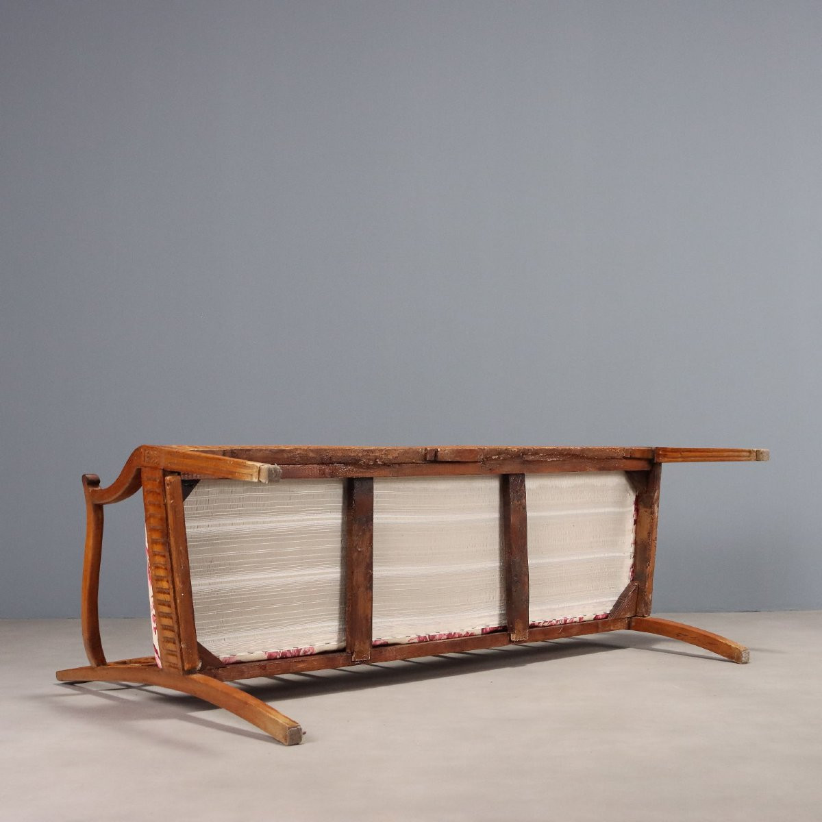 Divanetto 3 Posti Neoclassico Italia Inizio XIX Secolo-photo-8