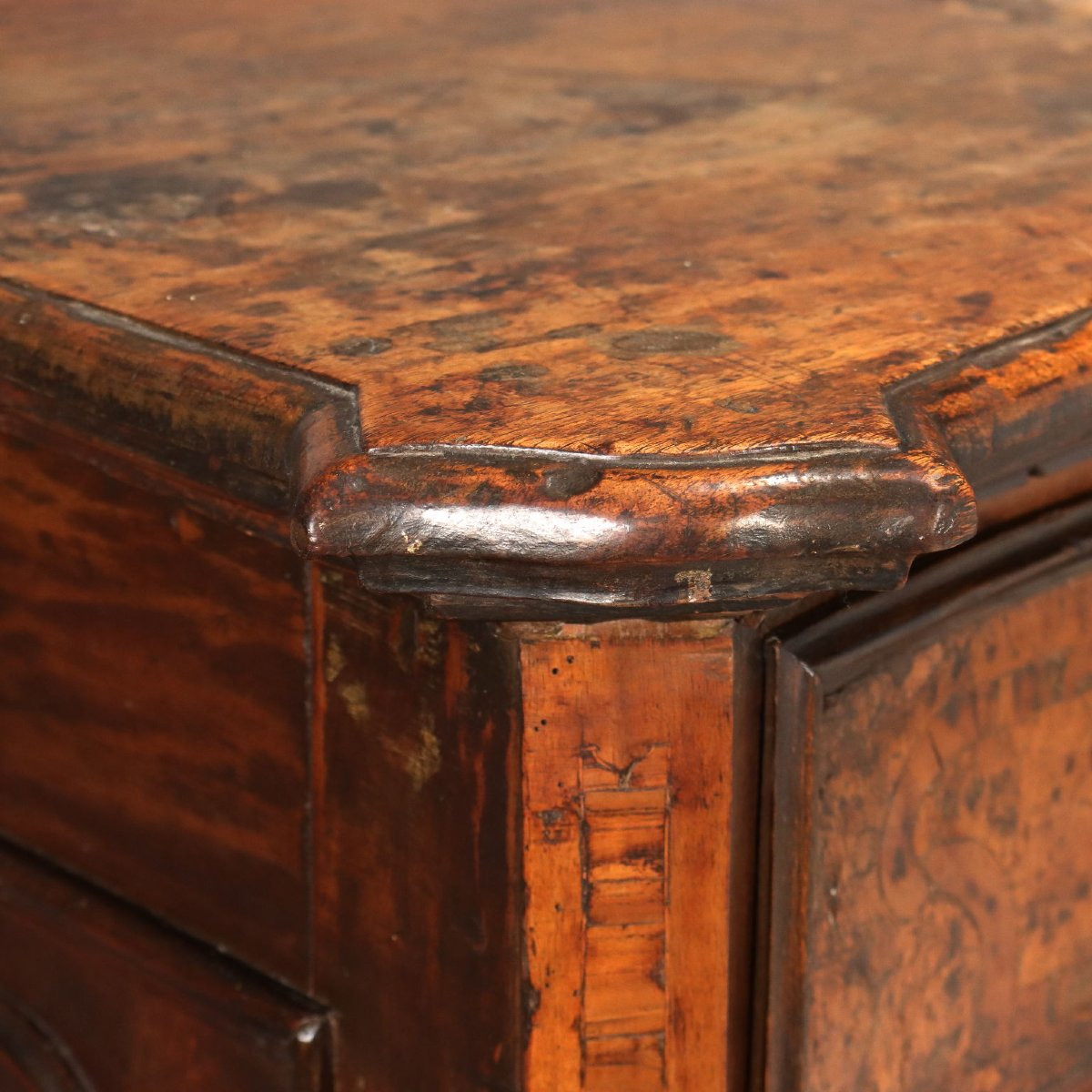 Cassettone Barocco in Noce Lombardia Inizio XVIII Secolo-photo-4