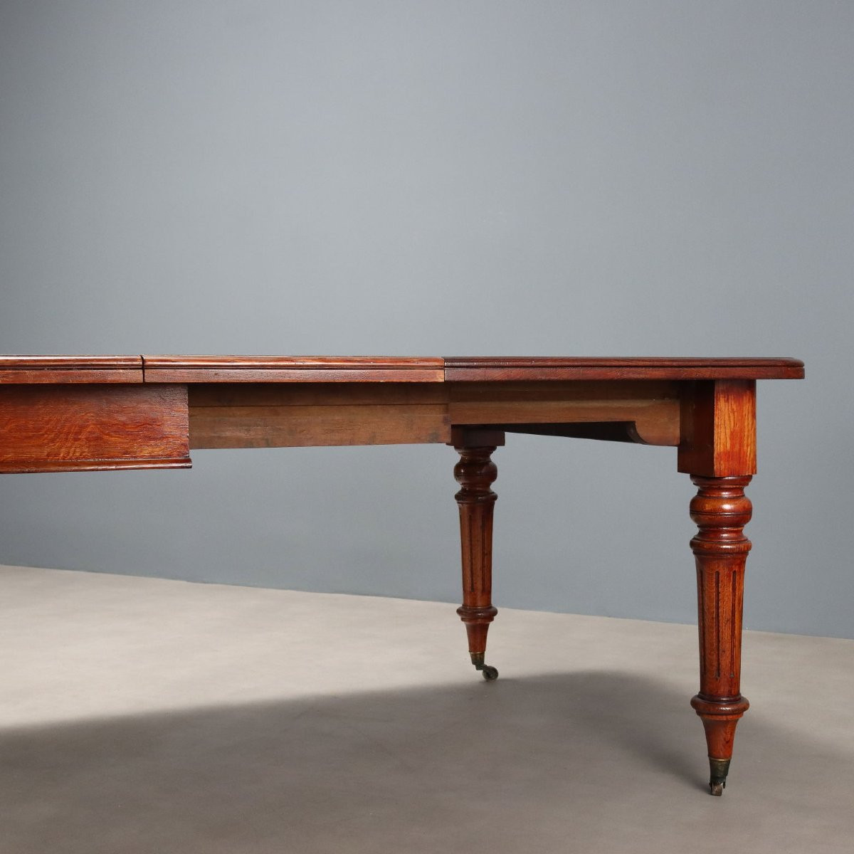 Tavolo in Rovere Tinto Mogano Inghilterra Metà XIX Secolo-photo-2