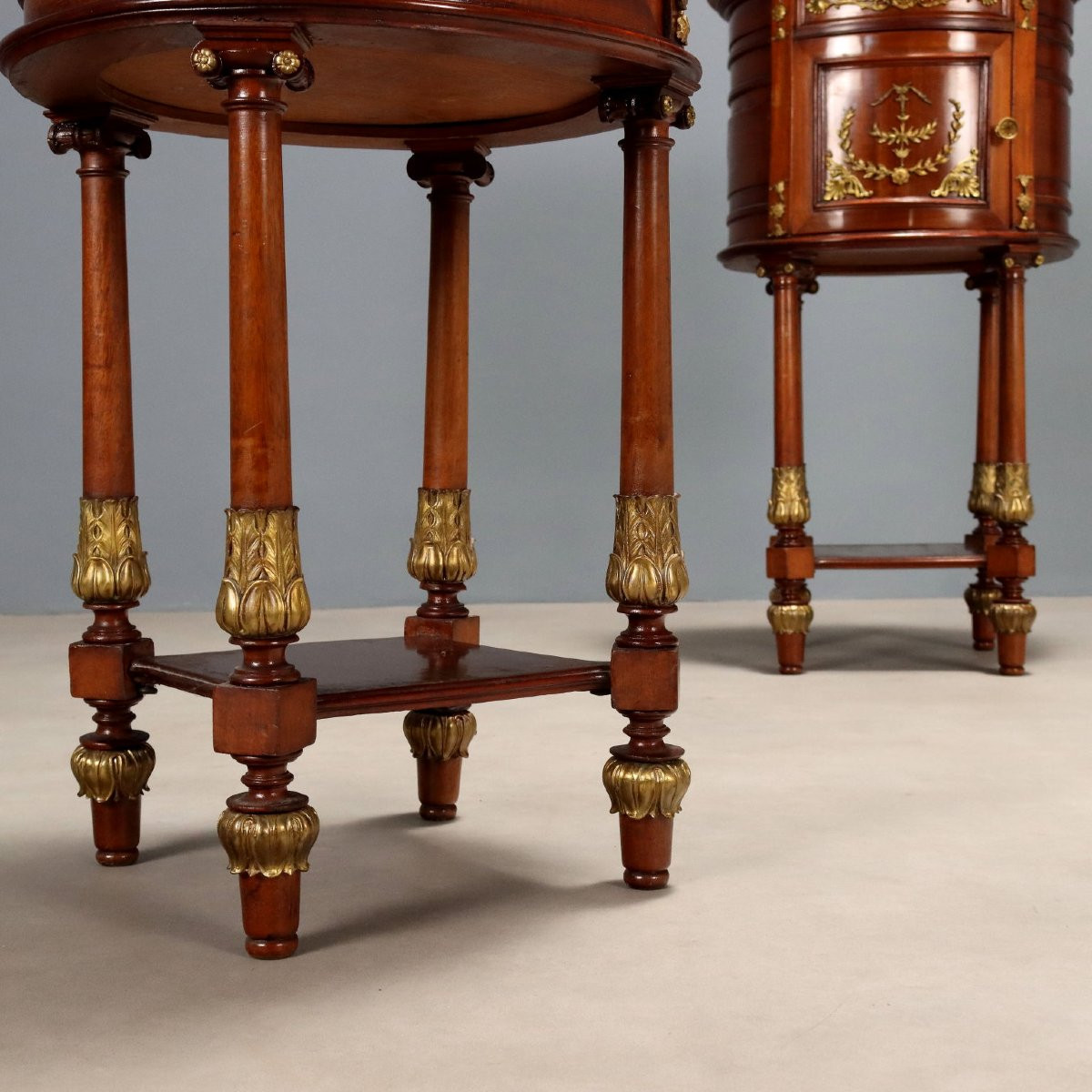 Comodini in Mogano Francia Inizio XX Secolo-photo-3