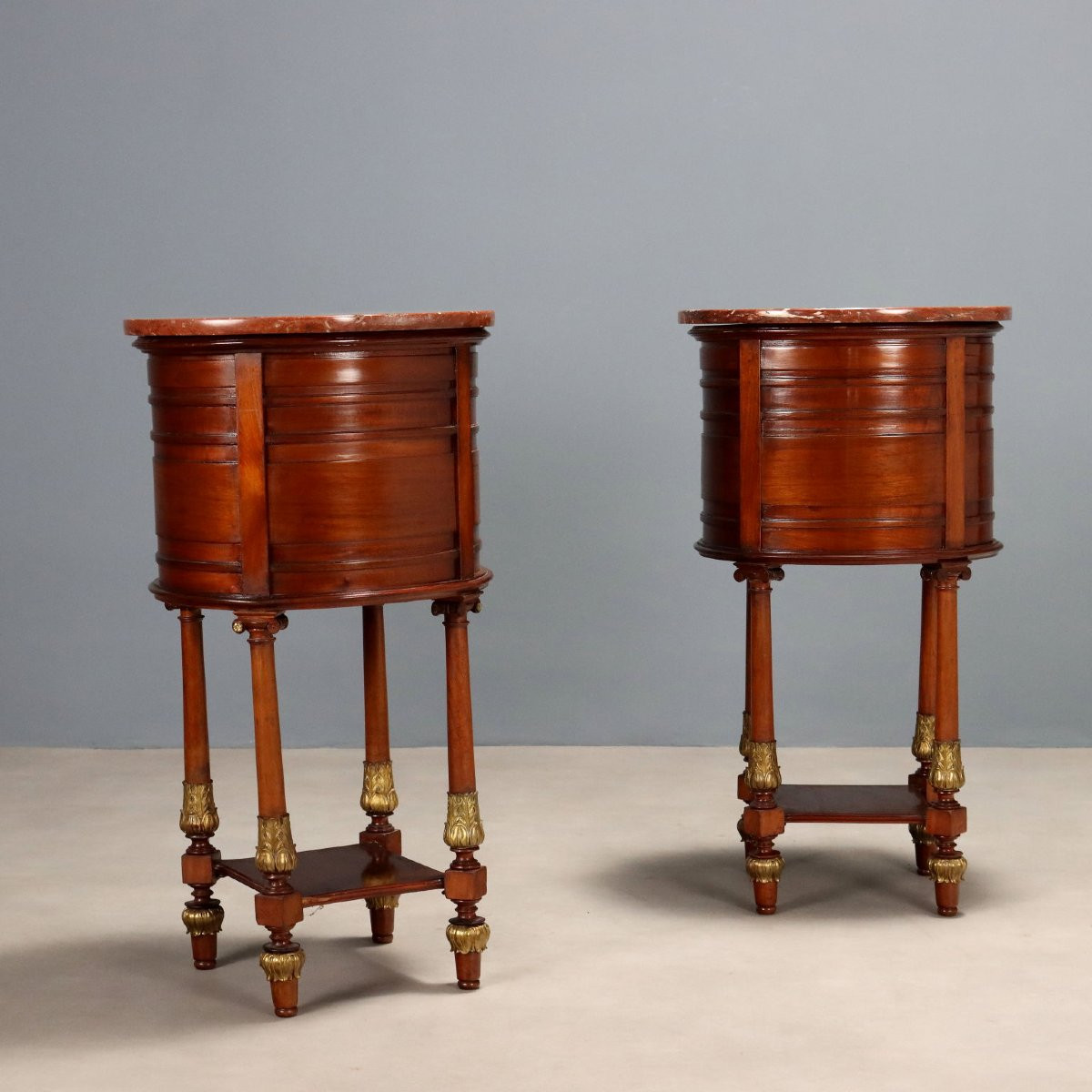 Comodini in Mogano Francia Inizio XX Secolo-photo-4