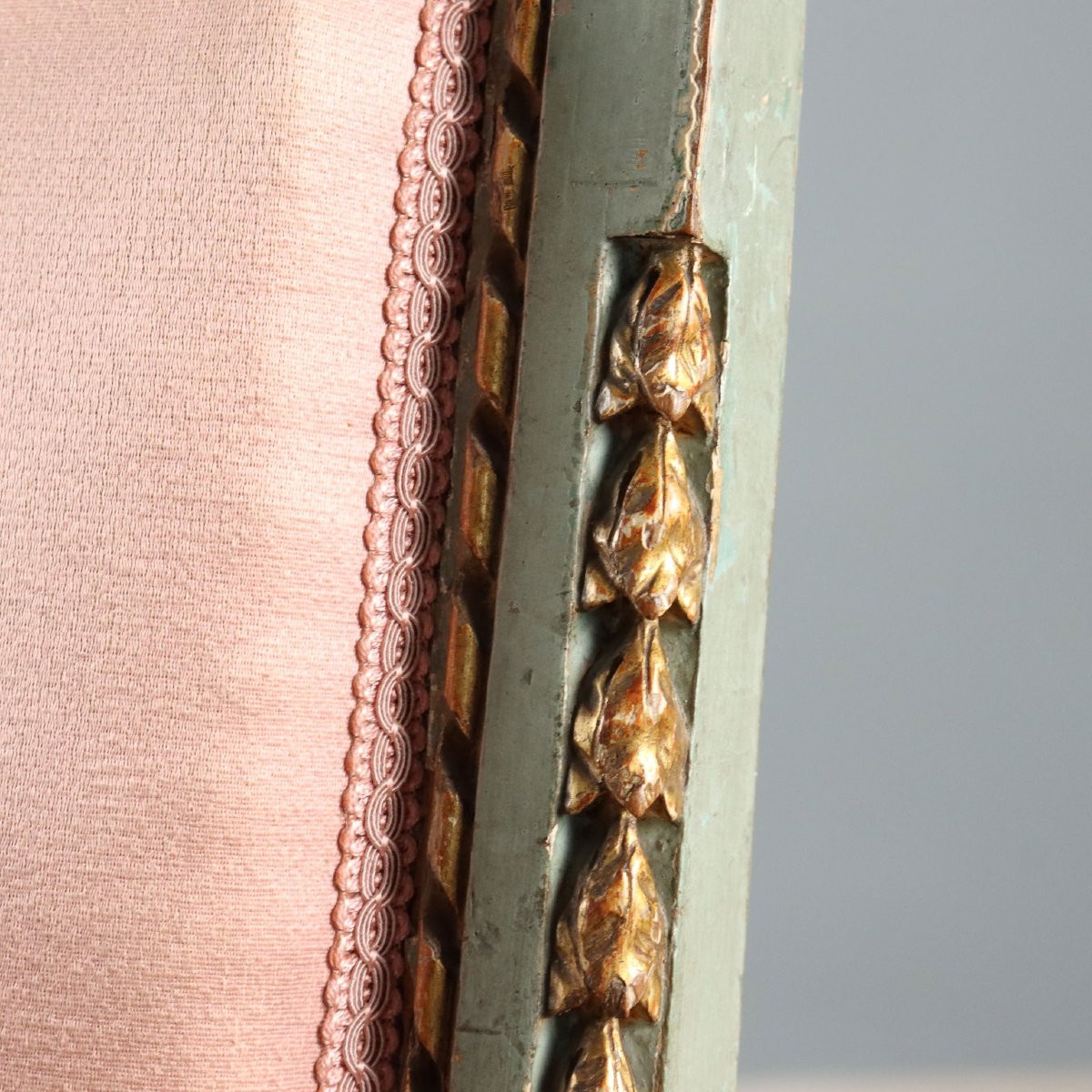 Gruppo di 4 Sedie Lombardia Terzo Quarto XVIII Secolo-photo-3