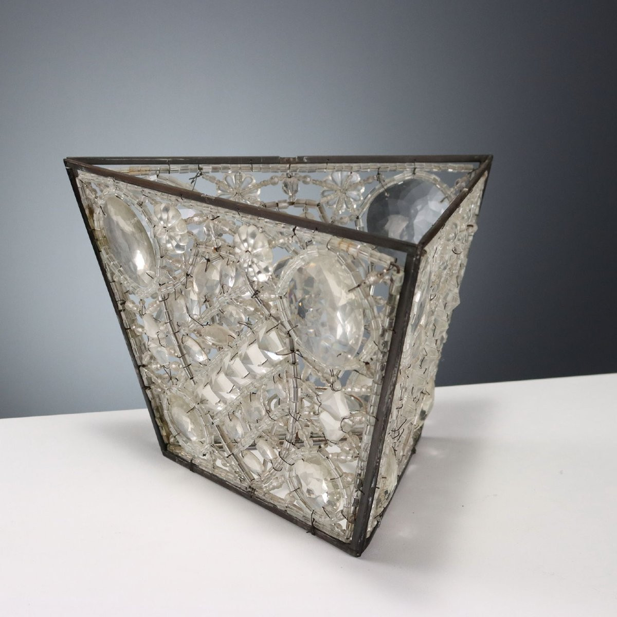 Gruppo di Paralume in Vetro di Murano Italia Fine '800 Primi '900-photo-3