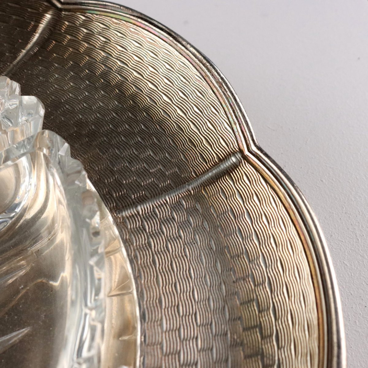 Vassoio in Argento 925 R&S Garrard Londra Inghilterra 1948-photo-3