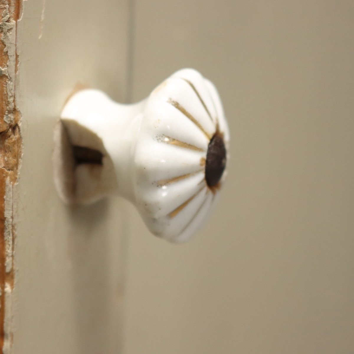 Armadio a Dispensa in Abete laccato Italia Inizio XX Secolo-photo-1