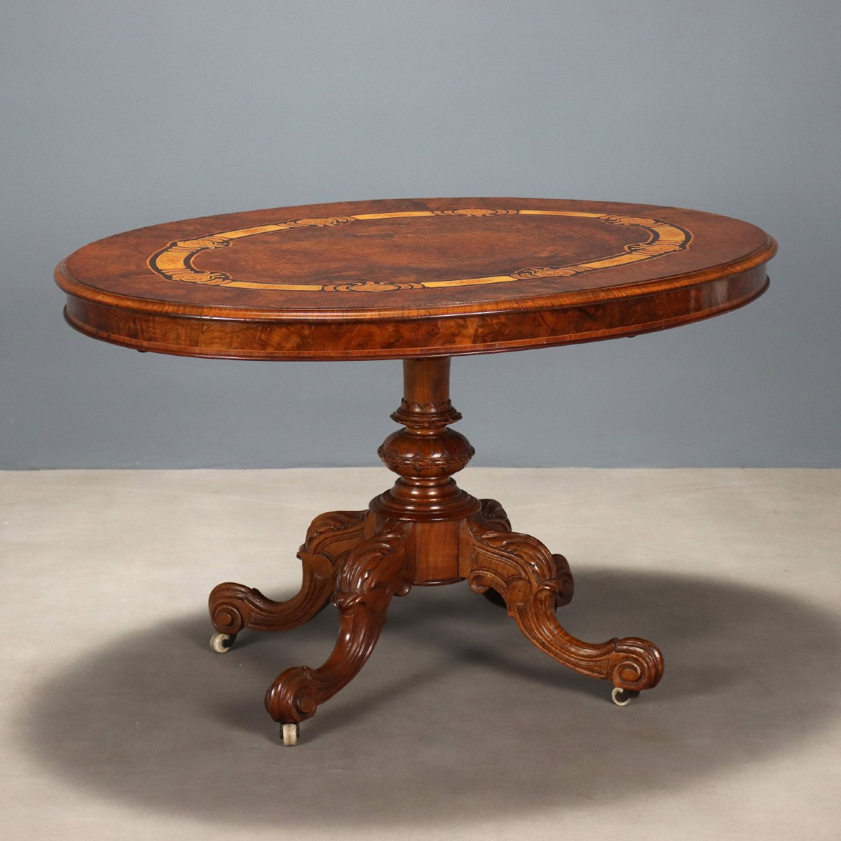 Tavolo a Vela in Mogano Inghilterra Prima Metà XIX Secolo