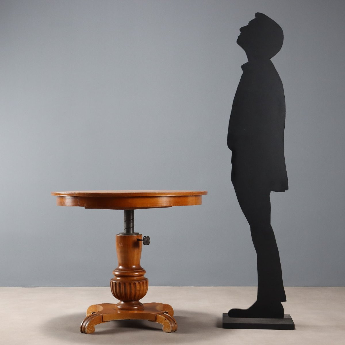 Tavolo in Mogano e Frassino Austria Fine XIX Secolo-photo-2