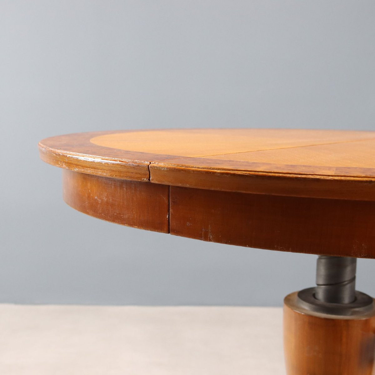 Tavolo in Mogano e Frassino Austria Fine XIX Secolo-photo-2