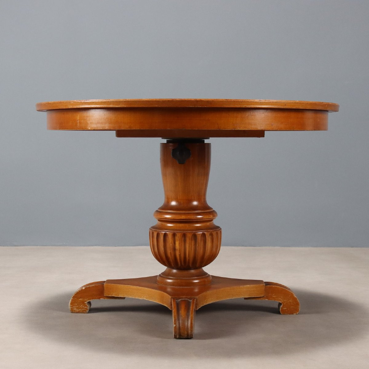 Tavolo in Mogano e Frassino Austria Fine XIX Secolo-photo-8