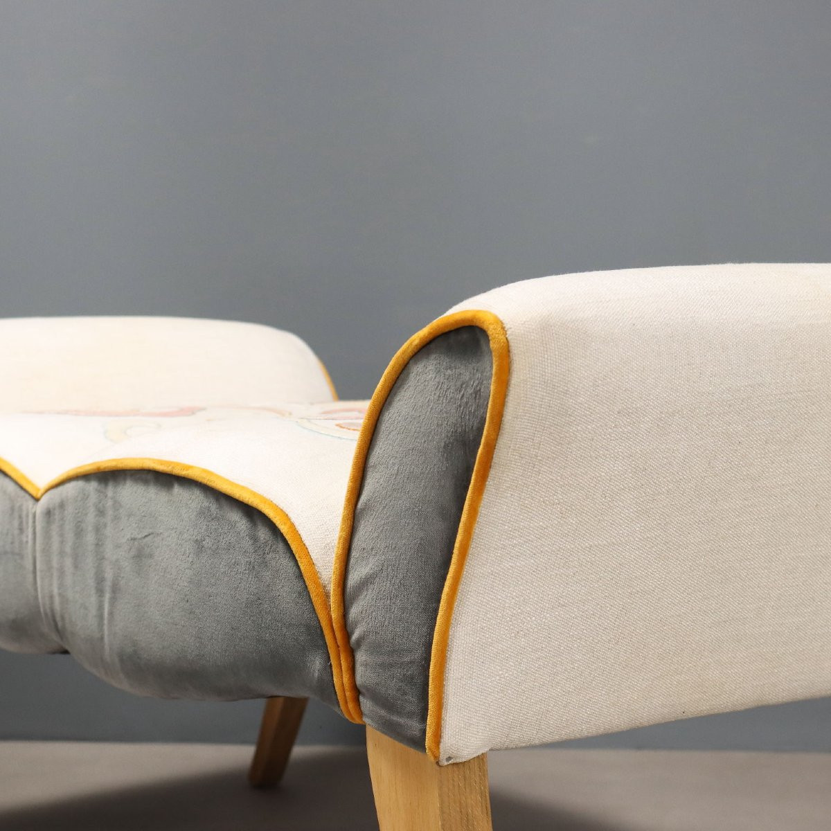 Coppia di Divanetti a Barca Italia XX Secolo-photo-1