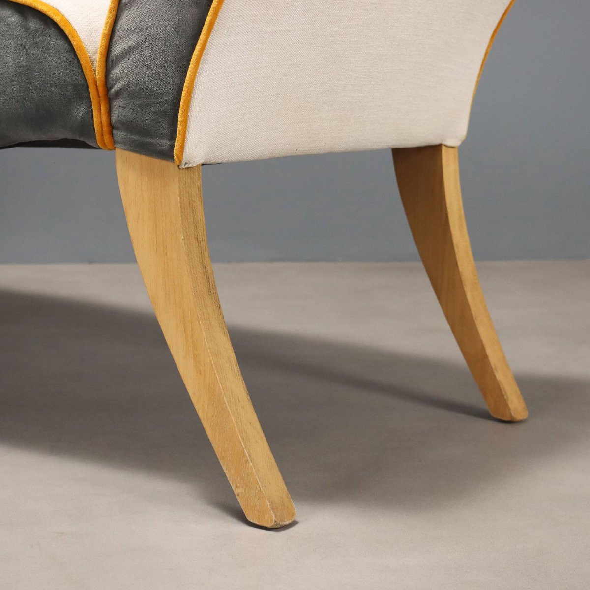 Coppia di Divanetti a Barca Italia XX Secolo-photo-2