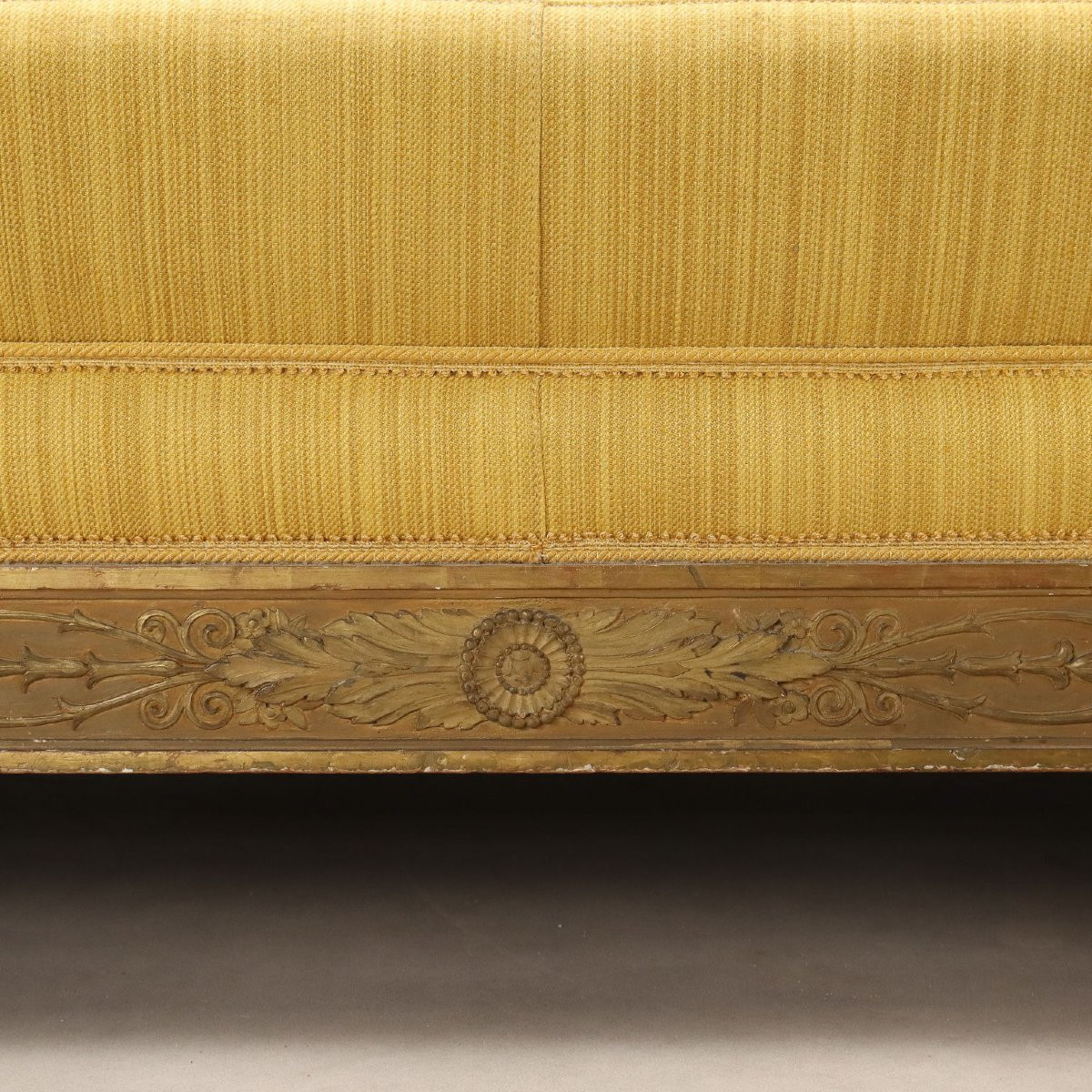 Divano Restaurazione a Giorno in Legno Italia Secondo Quarto XIX Secolo-photo-3