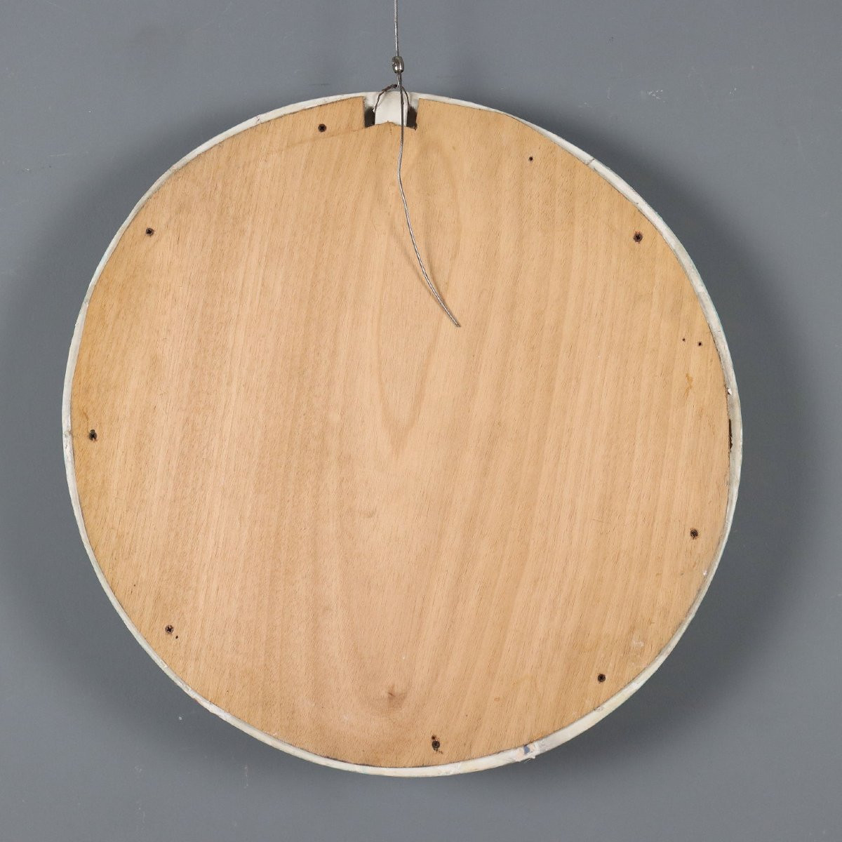 Specchio con Cornice in Ceramica Italia XIX Secolo-photo-6