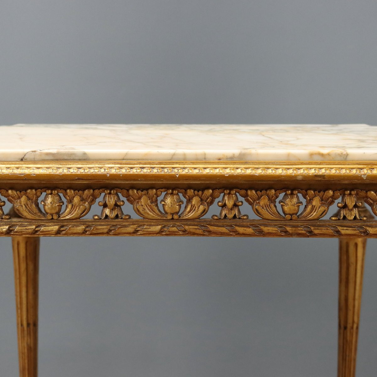 Tavolino in Stile Neoclassico Italia Fine XIX Secolo-photo-4