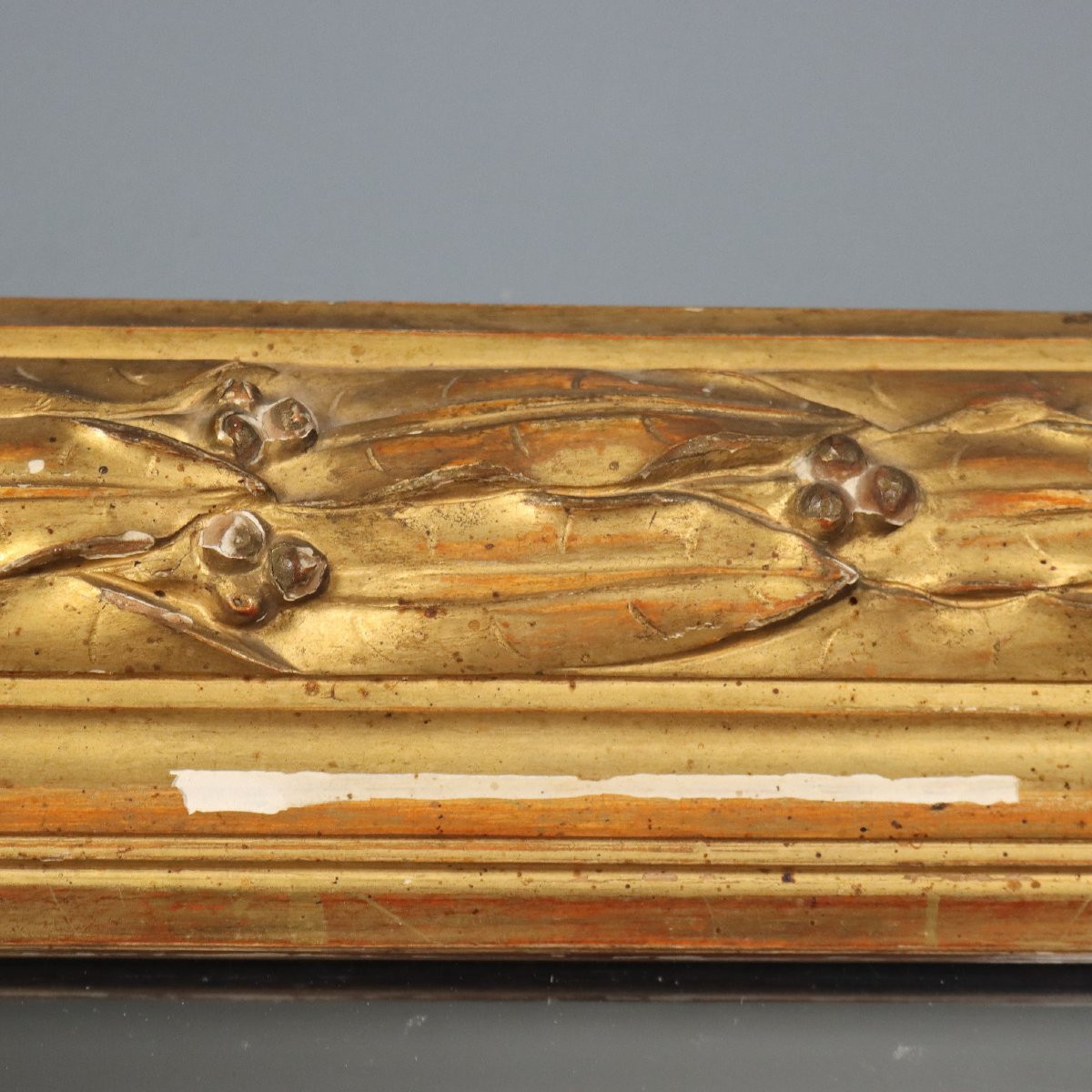 Specchiera con Cornice Intagliata e Dorata Italia Fine XIX Secolo-photo-2