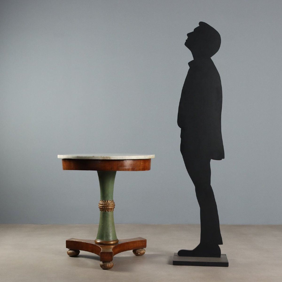 Tavolo Impero in Mogano Toscana Inizio XIX Secolo-photo-2