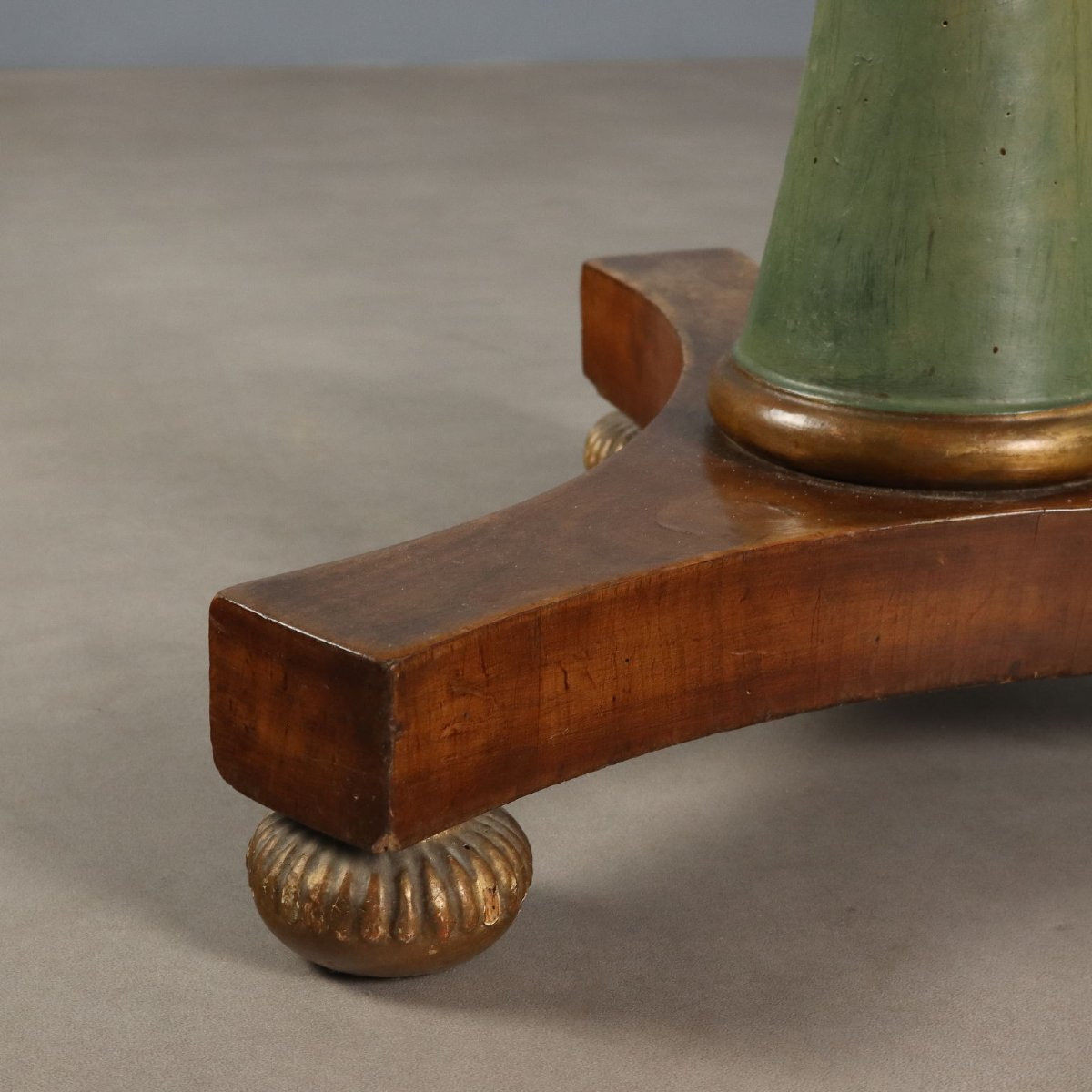 Tavolo Impero in Mogano Toscana Inizio XIX Secolo-photo-2