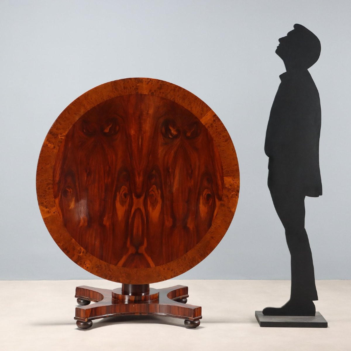 Tavolo a Vela in Mogano Inghilterra Prima Metà XIX Secolo-photo-2