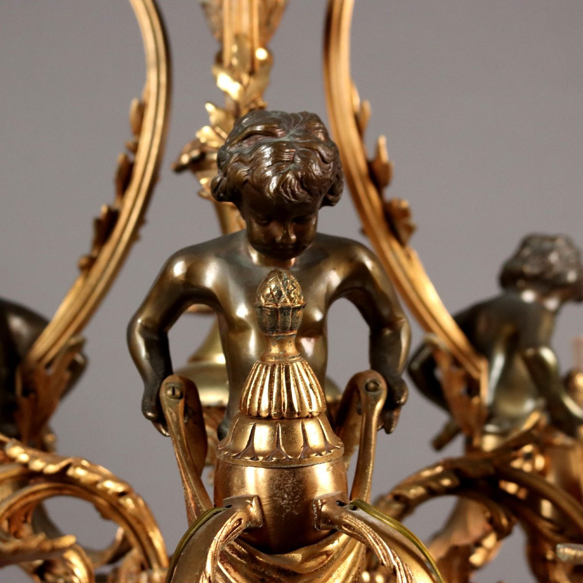 Coppia di Lampadari Italia, Inizio XX Secolo-photo-1