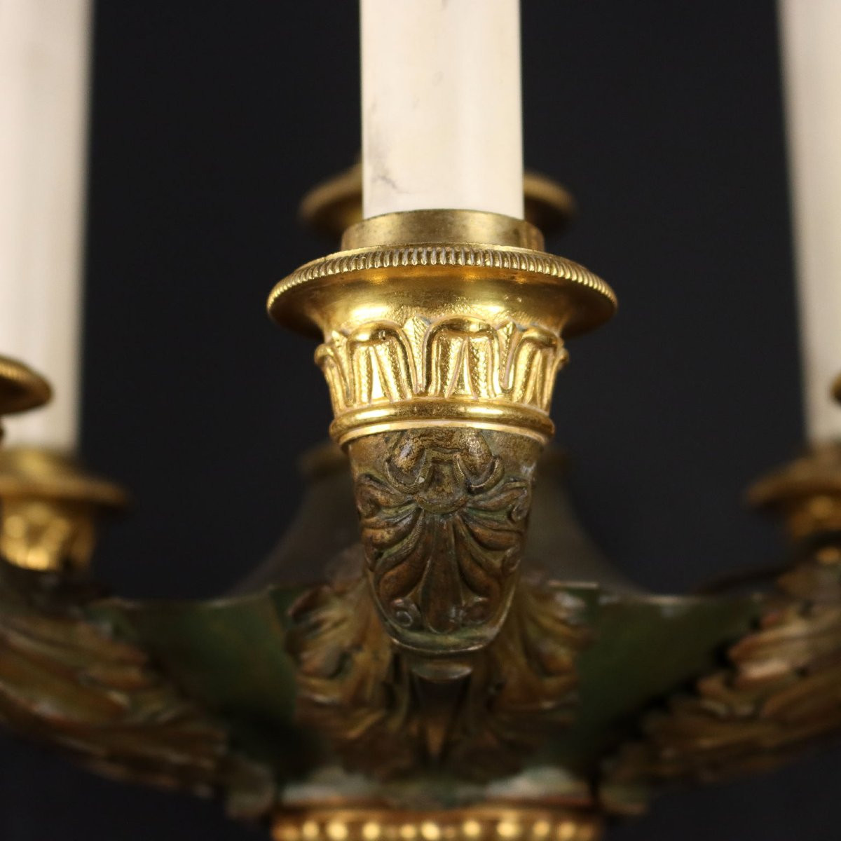 Coppia di Applique in Stile Impero Italia Inizio XX Secolo-photo-4