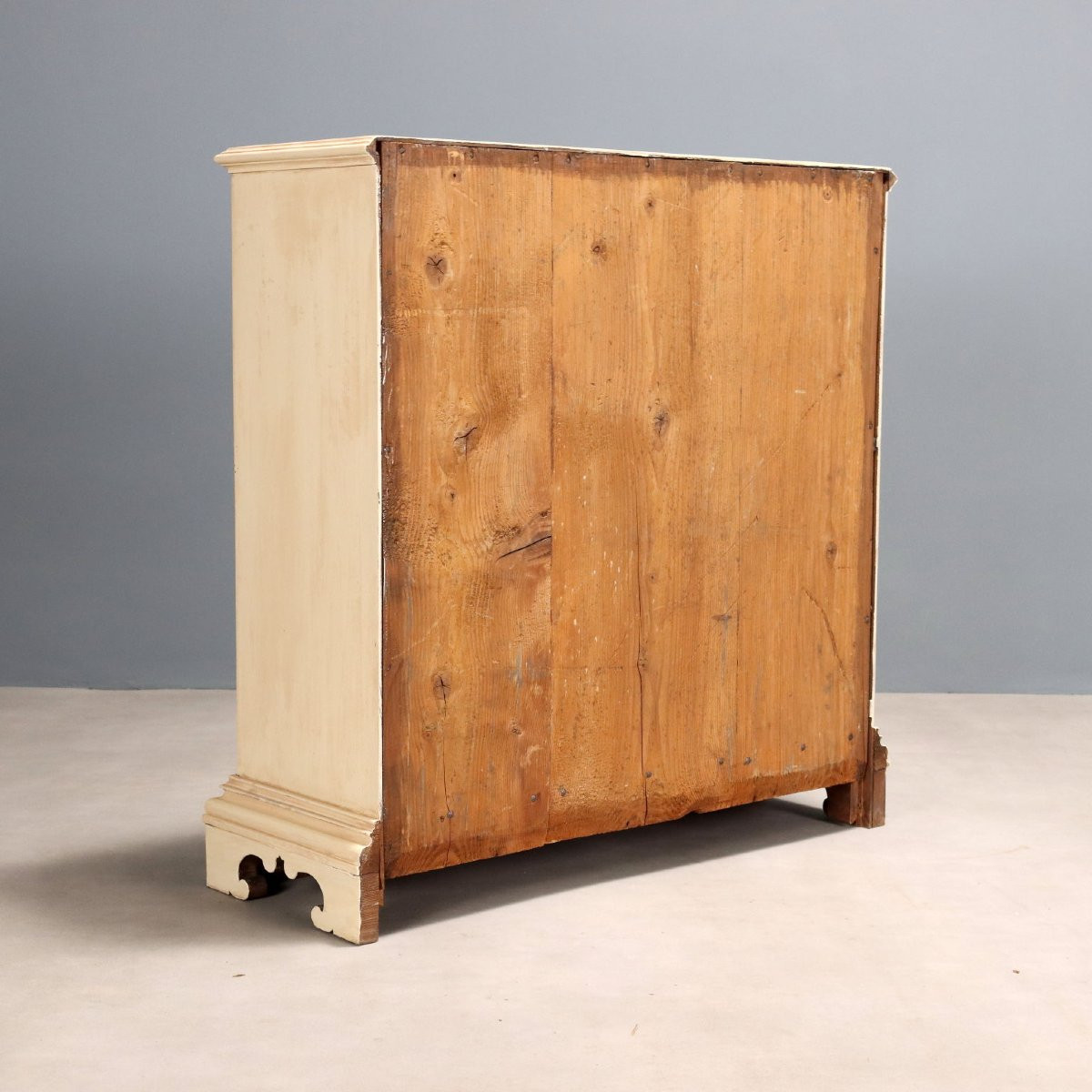 Credenzino Barocco in Noce laccato Italia XX Secolo-photo-4