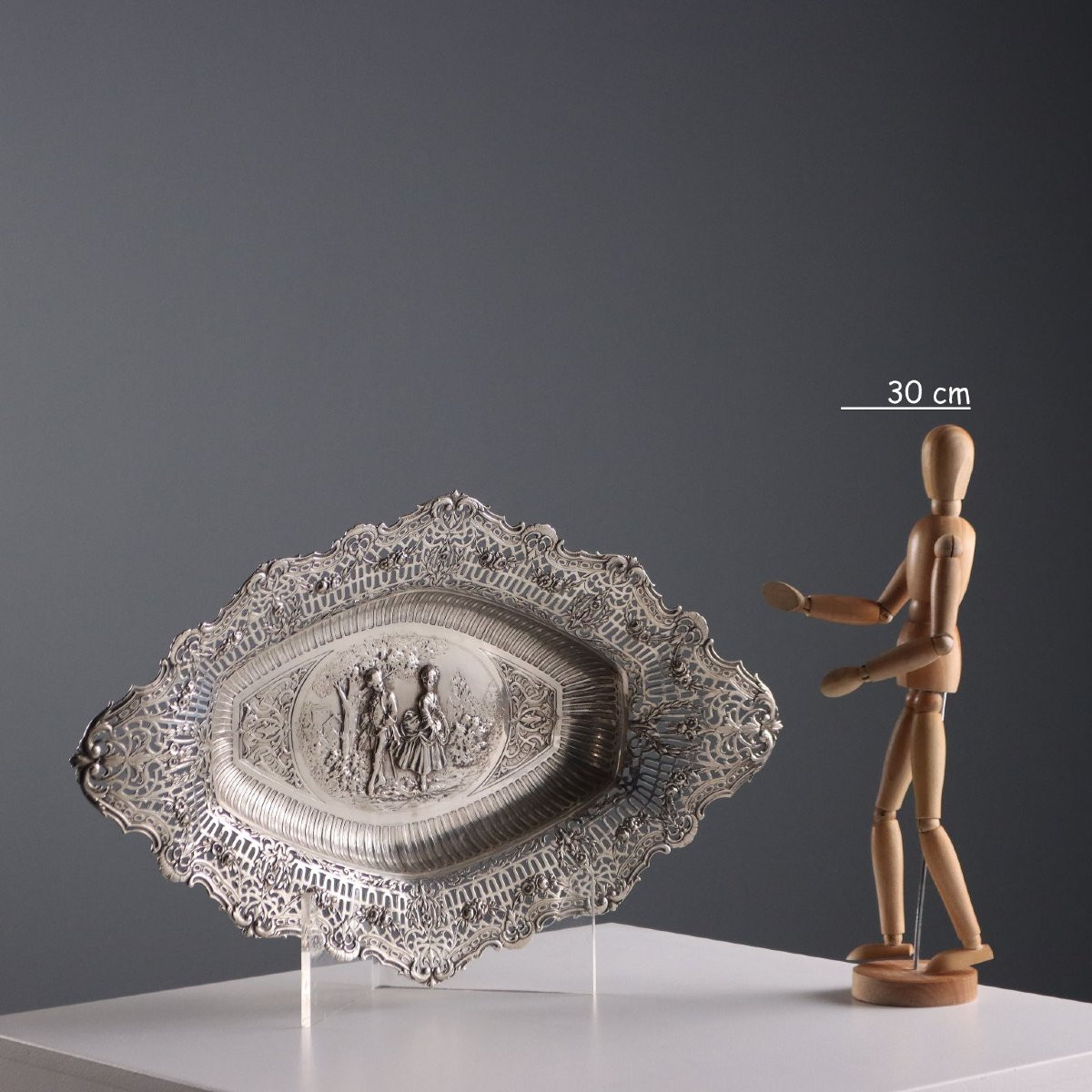 Centrotavola in Argento Europa Fine '800 Primi '900-photo-2