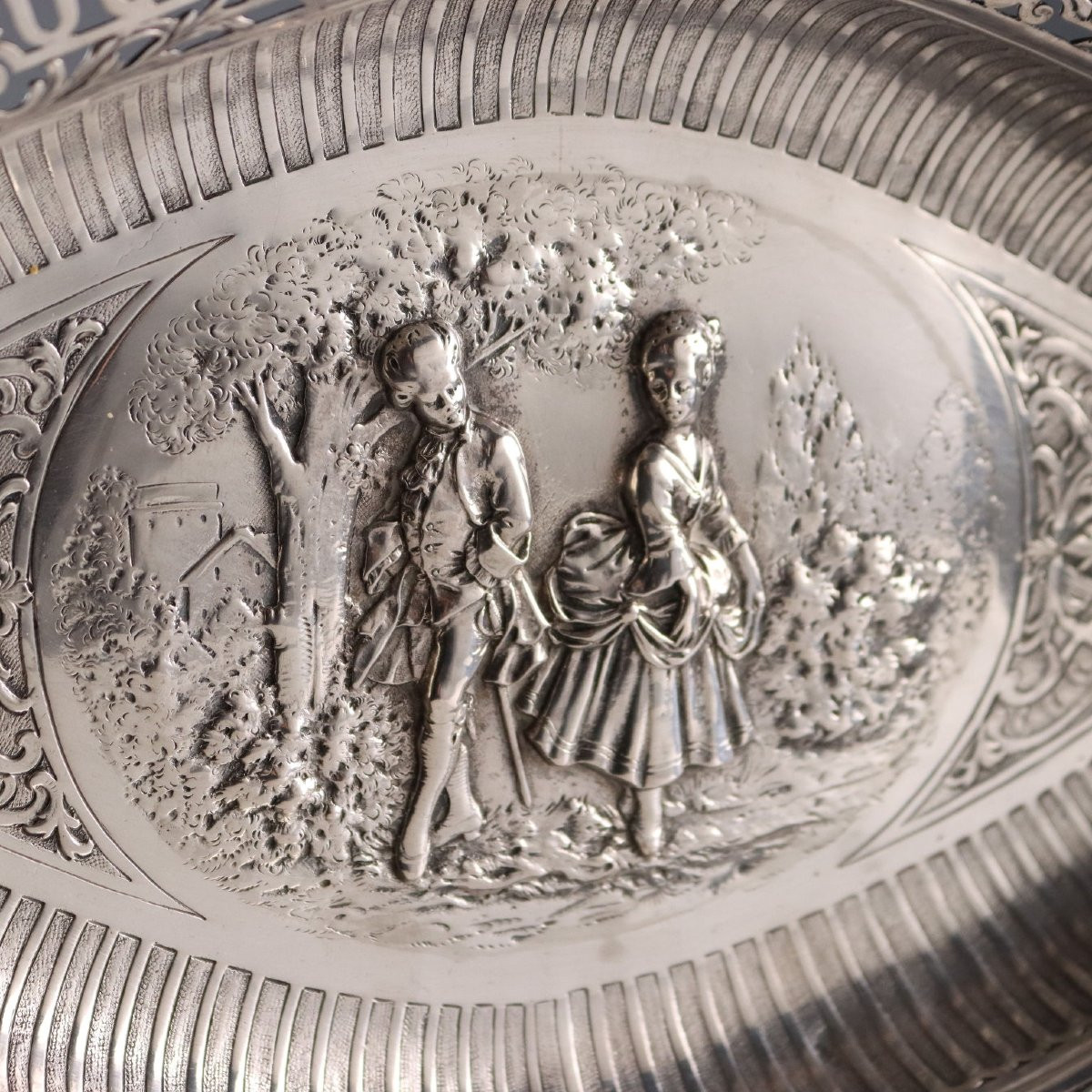 Centrotavola in Argento Europa Fine '800 Primi '900-photo-3