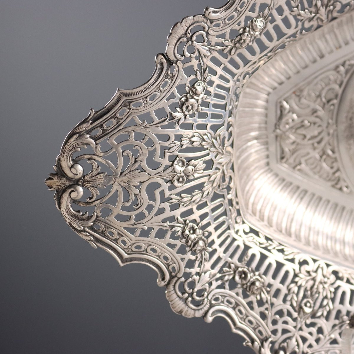 Centrotavola in Argento Europa Fine '800 Primi '900-photo-3