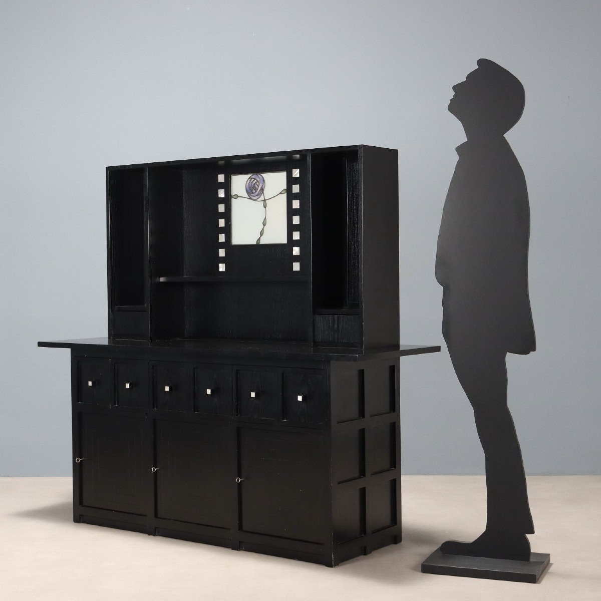 Mobile Credenza di Charles Rennie Mackintosh per Cassina-photo-2