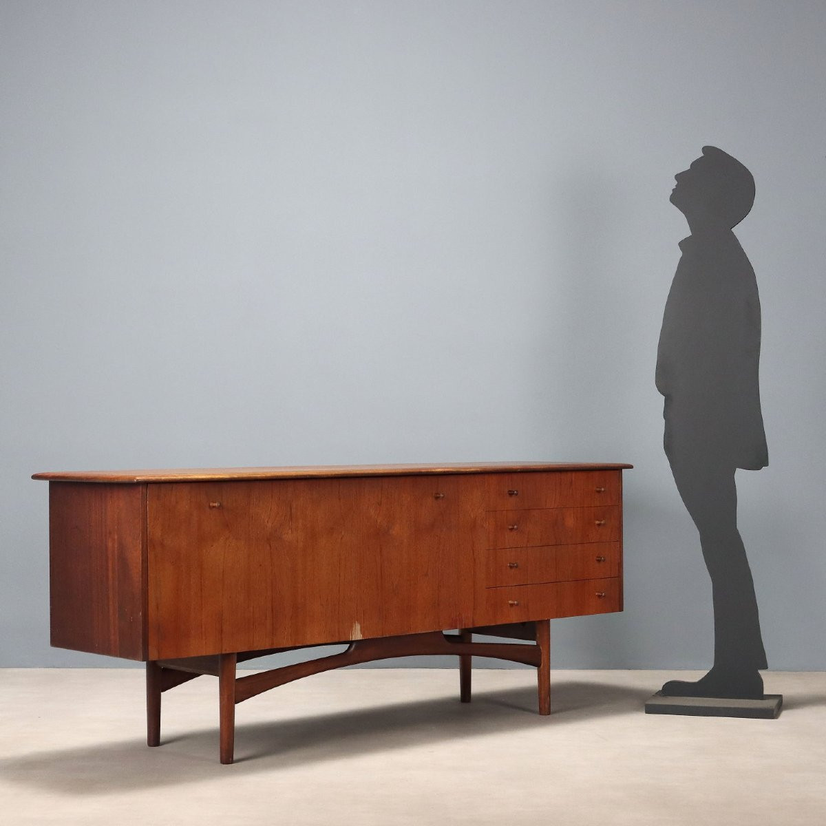 Sideboard anni '60 Manifattura Nordeuropea-photo-2