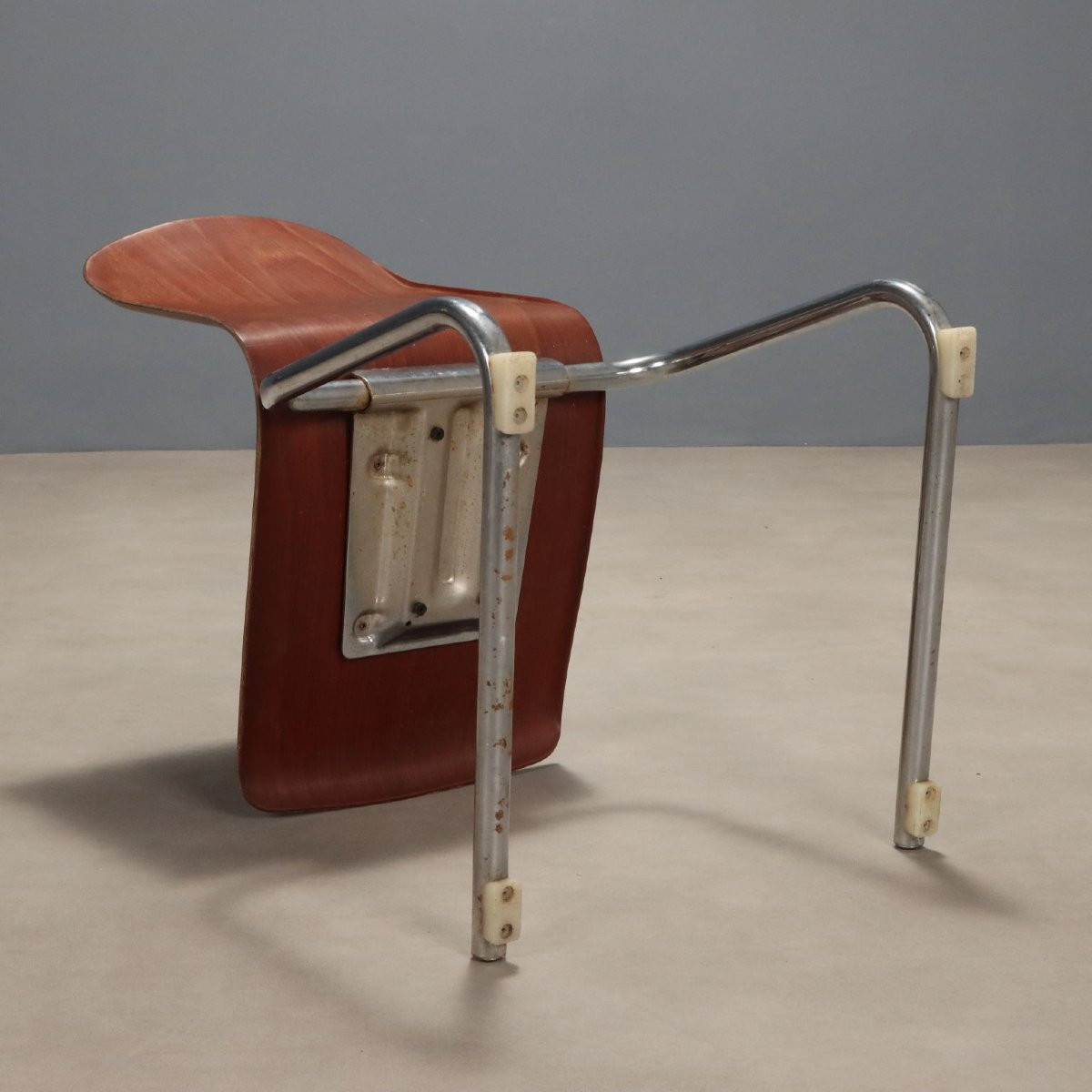 Sei Sedie Impilabili Anni 60-photo-2