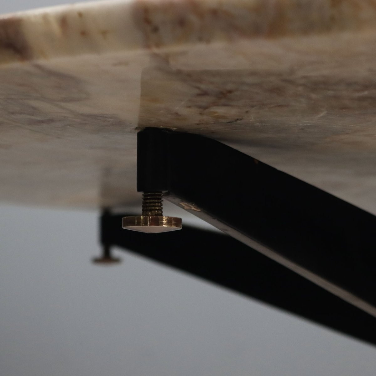 Tavolo Vintage Rotondo Anni 60-photo-1