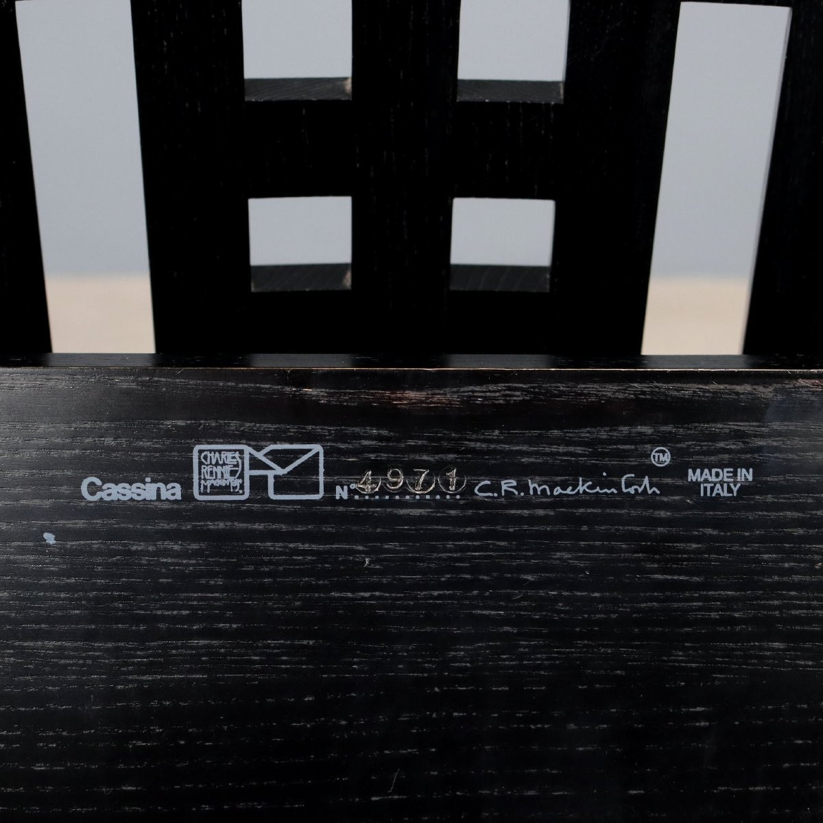 Poltrona 'Willow' di Charles Rennie Mackintosh per Cassina-photo-4