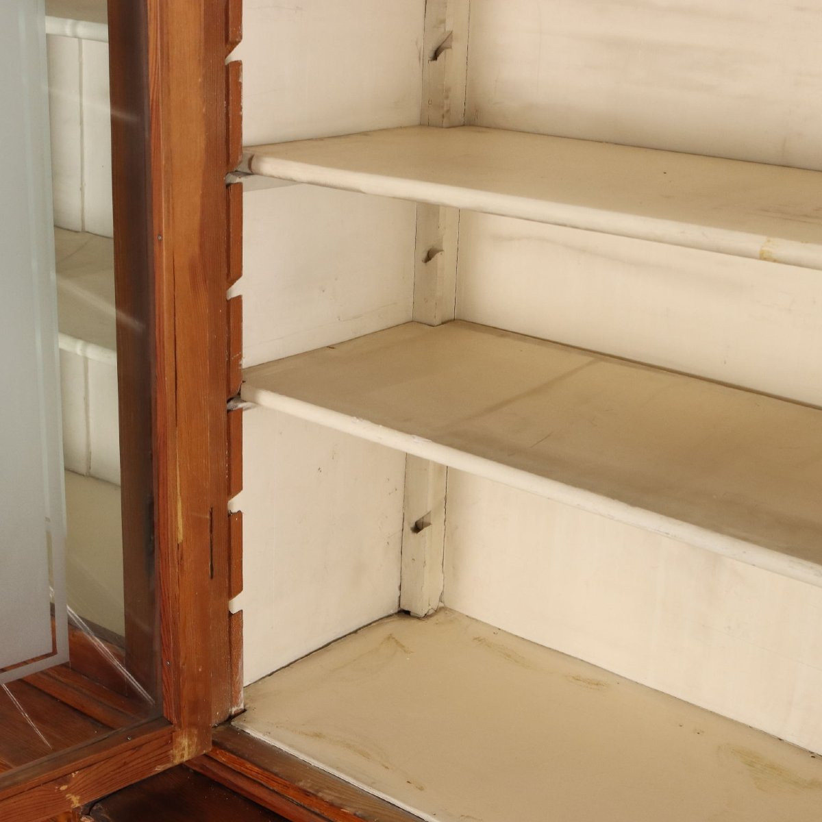 Libreria in Larice Italia Metà XIX Secolo-photo-2